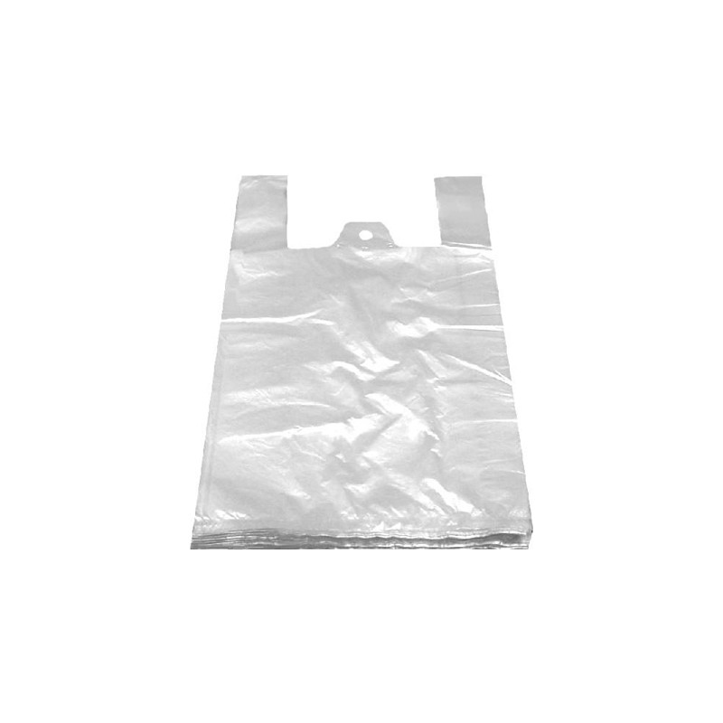 Tašky 15 kg, HDPE biele (blokované) 30 + 20 x 60 cm, extra silné