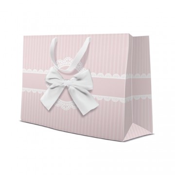 Darčeková taška PAW Occasional Gift Pink, horizontal - 33,5x26,5
