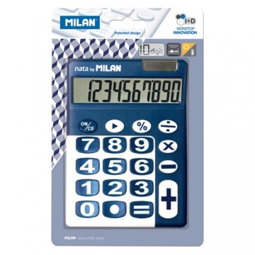 Kalkulačka MILAN stolová 10-miestna 150610 modrá