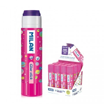 Lepiaca tyčinka MILAN Glue Stick "Super Heroes Space" 21 g, pink