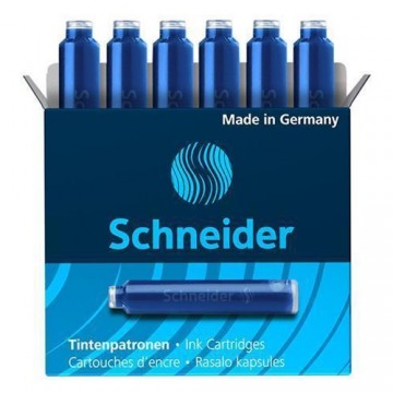 Bombičky náhradné Schneider, 6 ks/modré