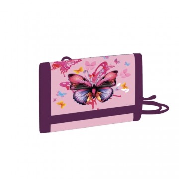 Detská textilná peňaženka Motýľ