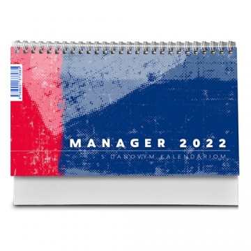 Kalendár stolový 2022 Manager