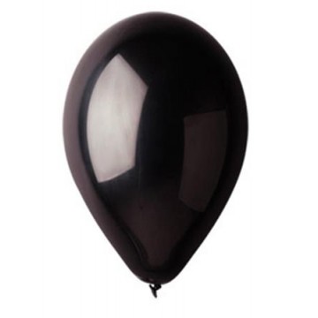 Balón, 26 cm, čierny
