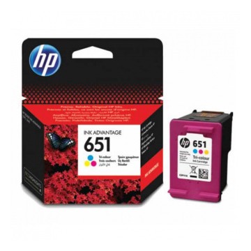 HP 651 (C2P11AE#BHK) - cartridge, color (farebná)