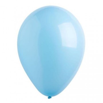 Deko balónik svetlo modrý 30 cm - 50 ks