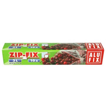 Vrecká na zips "Zipp Fix", 3 l, ALUFIX