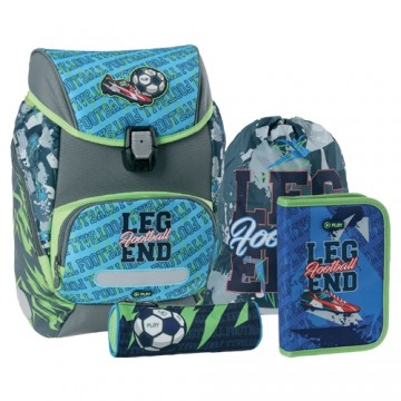 Školská taška - 4-dielny set Play logic Football