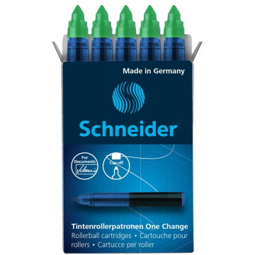 Rollerové bombičky Schneider Cartridges One Change - zelené