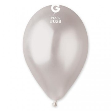 Metalické balóniky 28 cm - perleťové