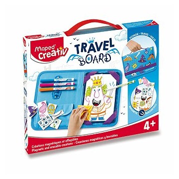 Výtvarný kufrík MAPED Creativ Travel Board s magnetickou tabuľou
