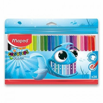 Maped Color'Peps Ocean - detské fixky - 24 farieb