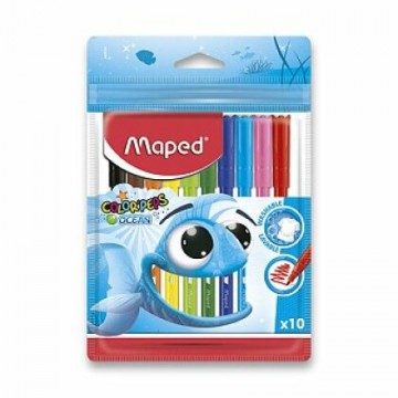 Maped Color'Peps Ocean - detské fixky - 10 farieb