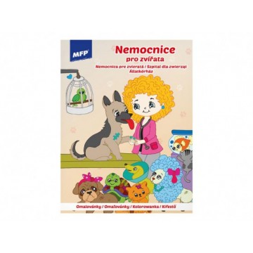 Omaľovanky MFP A4 Nemocnice pre zvieratká 210x276mm/32