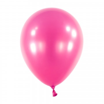 Balónik Metallic Hot Pink 30 cm, DM64 - Tm. ružový metalický