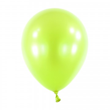Balónik Metallic Kiwi Green 30 cm, DM67 - Sv. zelený metalický