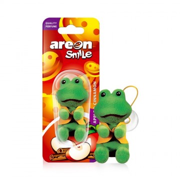 Areon Smile Toy – vôňa Apple & Cinnamon, motív Žaba