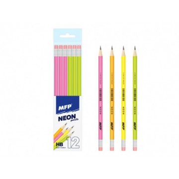 Ceruzka M s gumou HB NEON