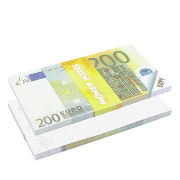 Blok trhací - Money Notes 200 €