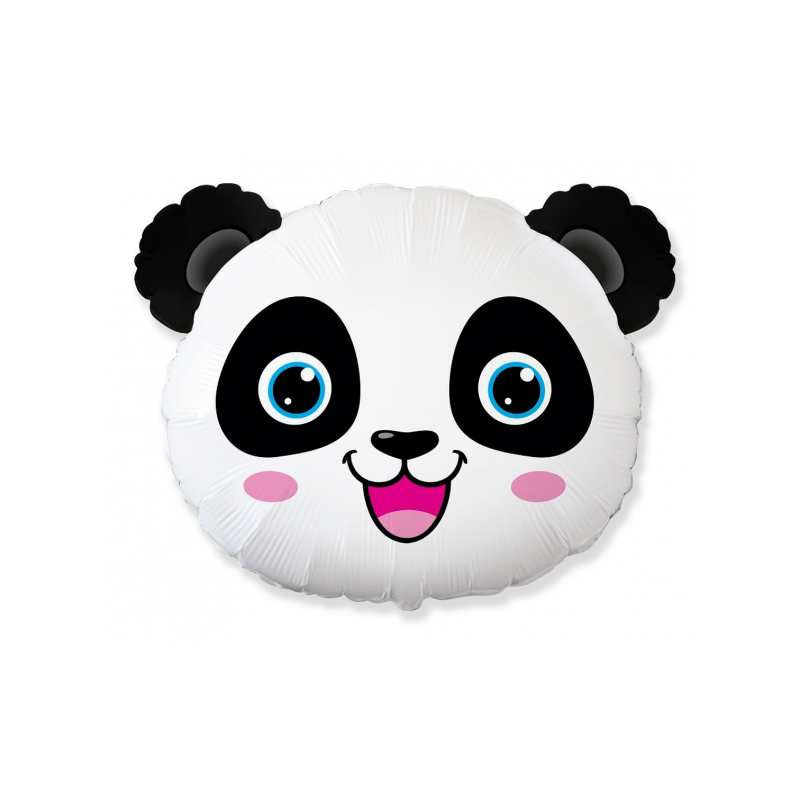 Fóliový balónik hlava - Panda 61 cm
